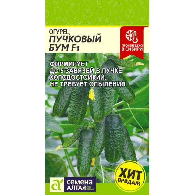 Огурец Пучковой бум F1 Сем.Алтая