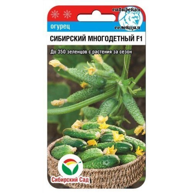 Огурец Сибирский многодетный F1 Сиб сад
